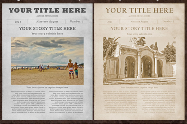 free newspaper cover mockup