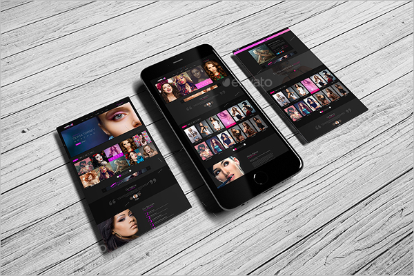 mobile Screen Mockup