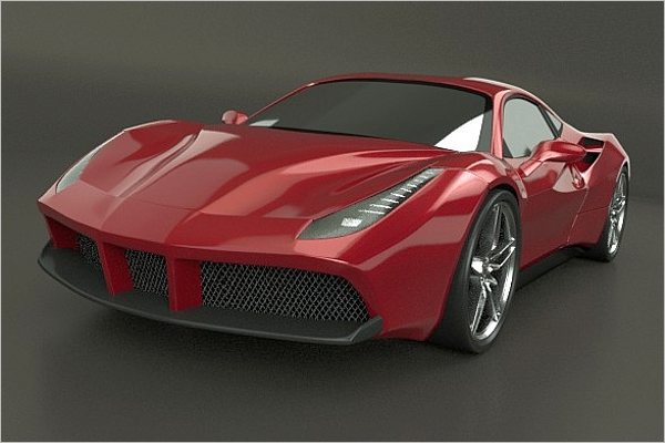 3D Max Car Model