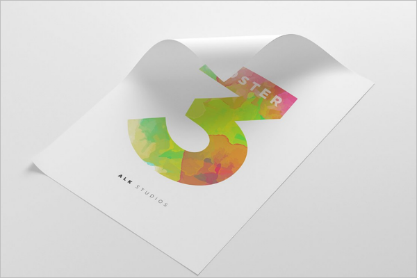 A3 Poster Mockup DesignÂ 