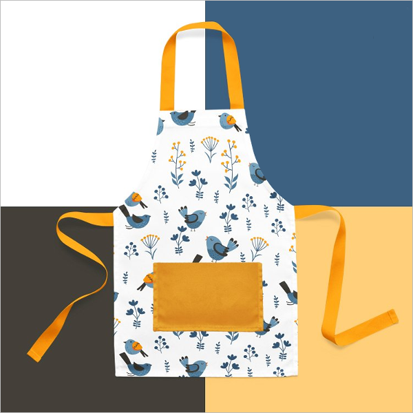 Half apron mockup free information