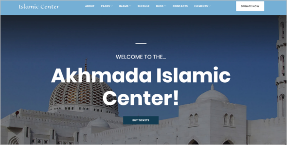 Arabic Style WordPress Theme