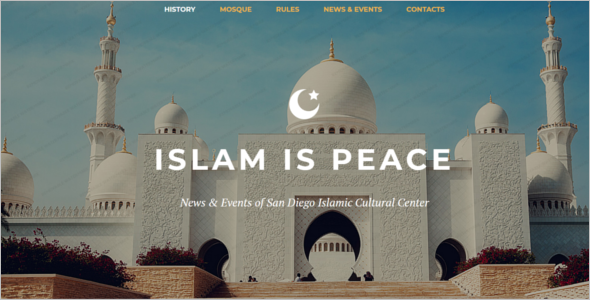 Arabic Website WordPress Theme