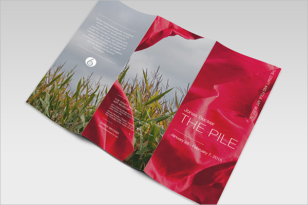 Art Exhibition Brochure Design Download