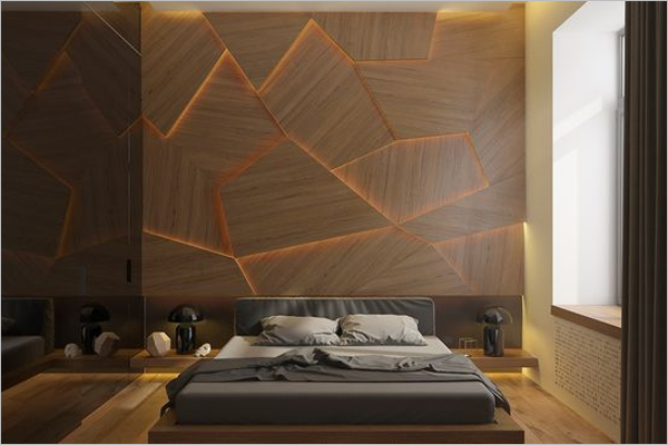 Bedroom Wall Texture Design