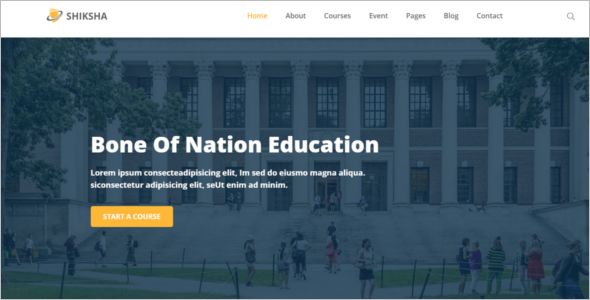 Best University HTML5 Template