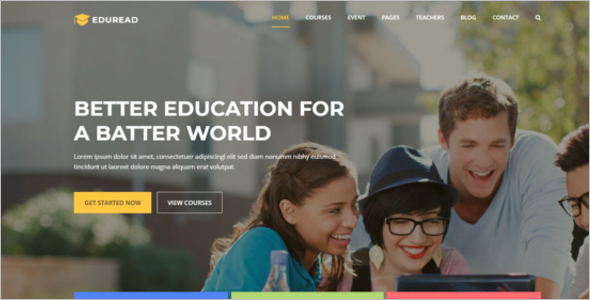 Bootstrap Education HTML5 Template
