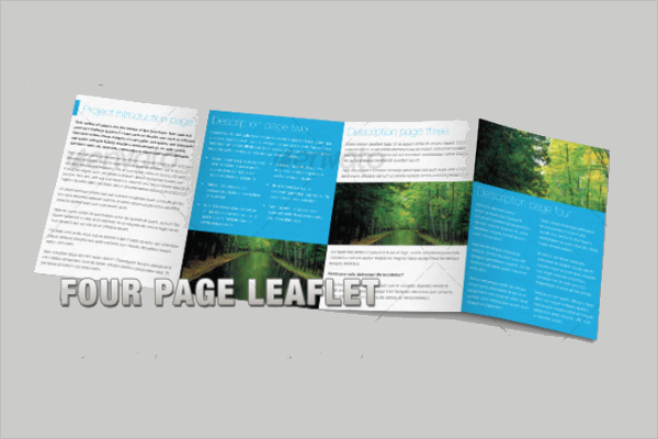 Brochure & Leaflet Mockup Template