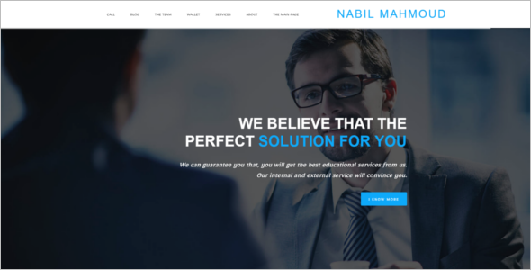 Business & Corporate HTML5 Template