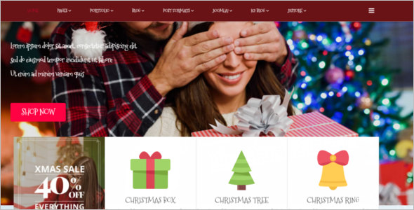 Christmas Joomla Template