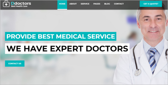 Clinical HTML5 Template