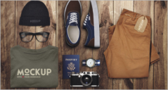 86+ Clothing Mockup PSD Designs