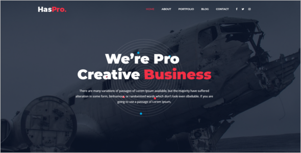 Creative Business HTML5 Template