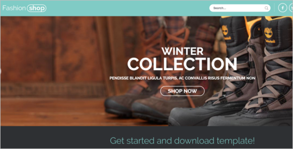 E-commerce Joomla responsive template