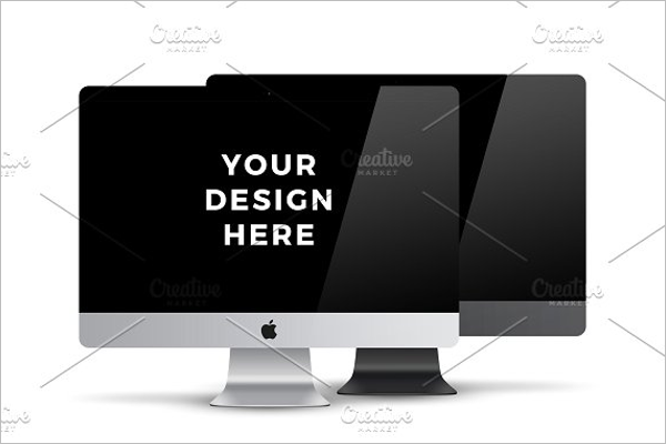 Elegant iMac Mockup Design