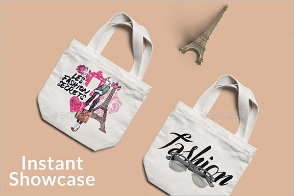 Fashion Bag Mockup Design