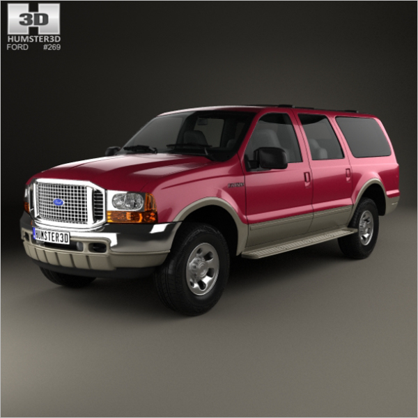 Ford 3D Sports Car Design