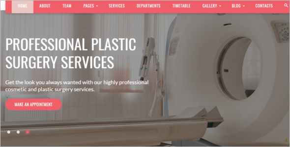 Free Hospital HTML5 Template