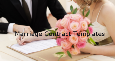 Free Marriage Contract Templates