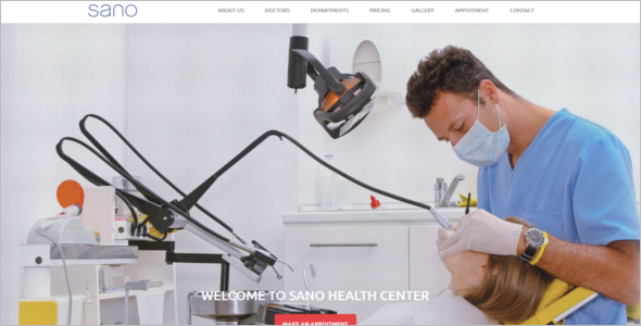 Fully Responsive Health Care HTML Template