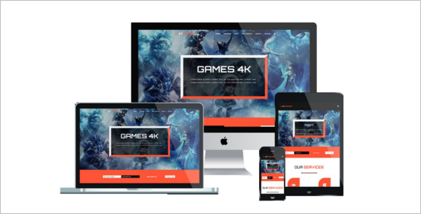 Gaming Joomla Template