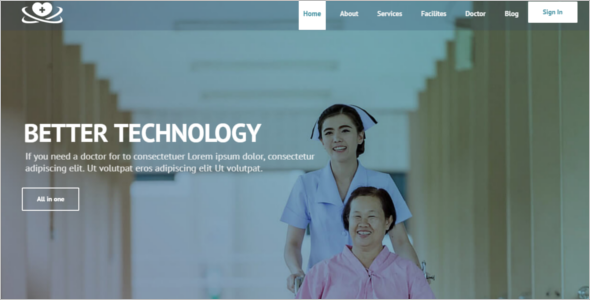 Health Service HTML5 Template