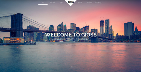 High Quality Animated Website Template
