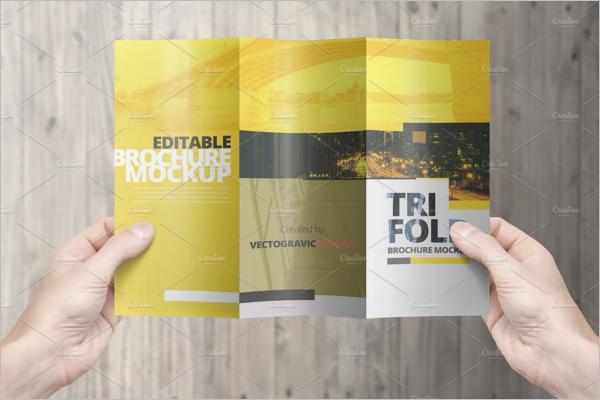 High resolutionÂ CorelDraw Brochure Template