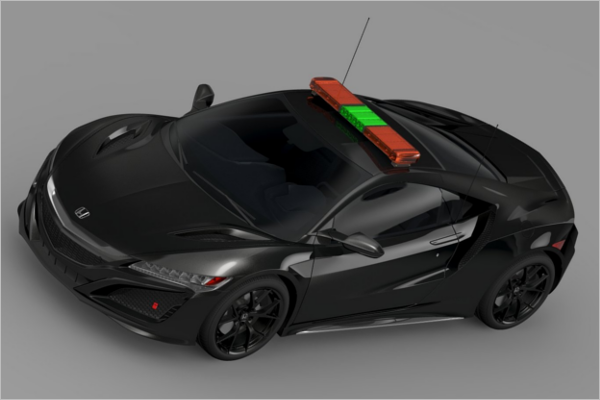 Honda NSX Car Design