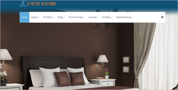 Hotel Booking Joomla Template