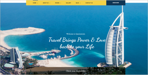 Hotel Business HTML5 Template
