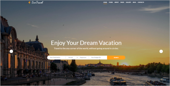 Hotel Website Design Template