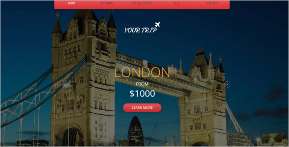 Hotel Website Theme Free Download