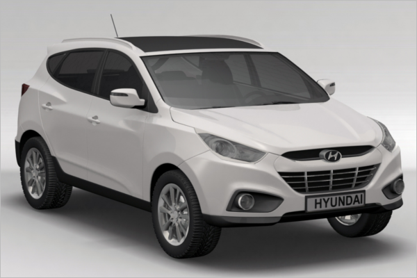Hyundai 3D Car Model