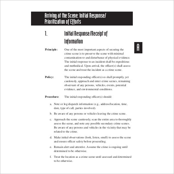 IncidentÂ Investigation Report Template
