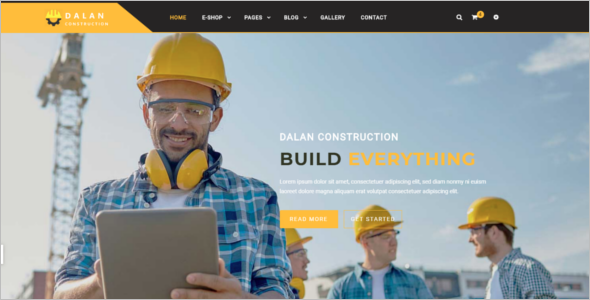 Industrial Company HTML5 Template