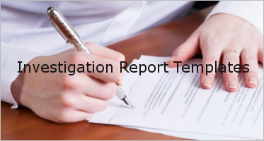 Free Investigation Report Templates