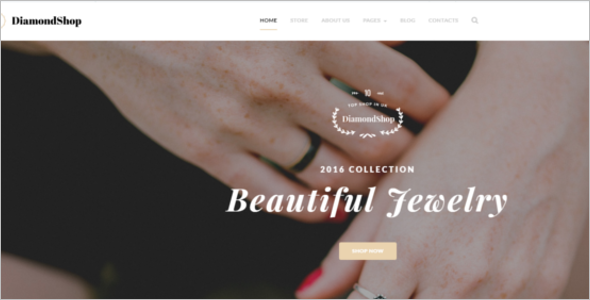 Jewelry Store Joomla Template