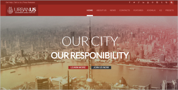 Joomla Agency Template