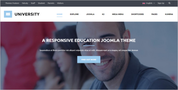 Joomla School Template