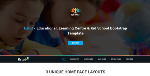 Kid School HTML5 Template
