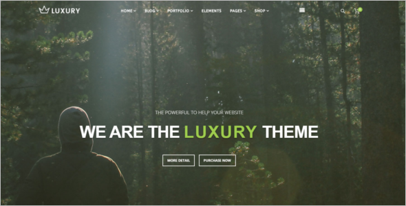 Luxury Joomla Template