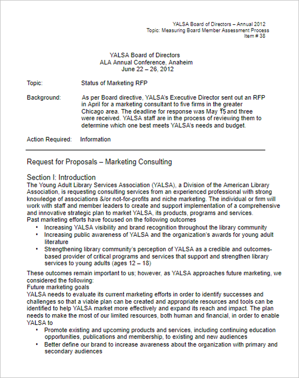 Marketing Proposal Template