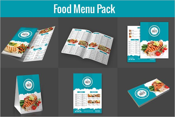 Menu Card Design Pack