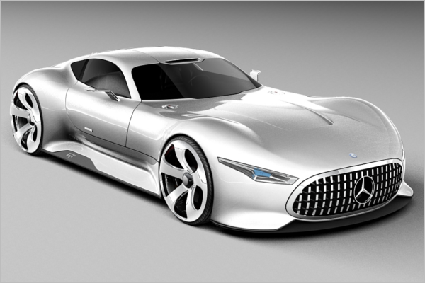 Mercedes Benz 3D Design