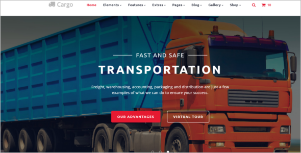 Multi Page Transportation HTML5 Template