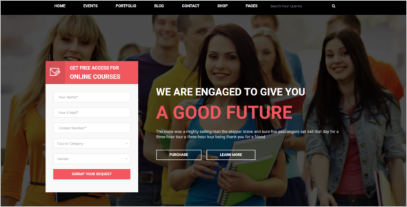 Multipurpose University HTML5 Template