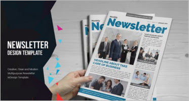 Newsletter Brochure Templates