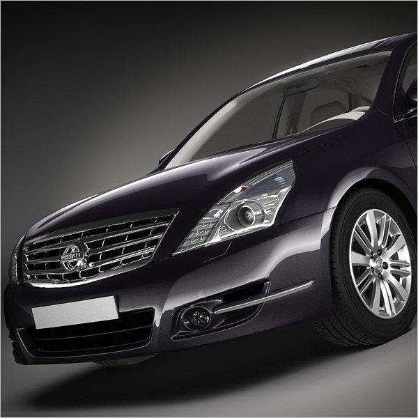 Nissan Car 3D Design