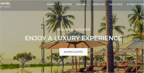 Parallax Hotel HTML Template
